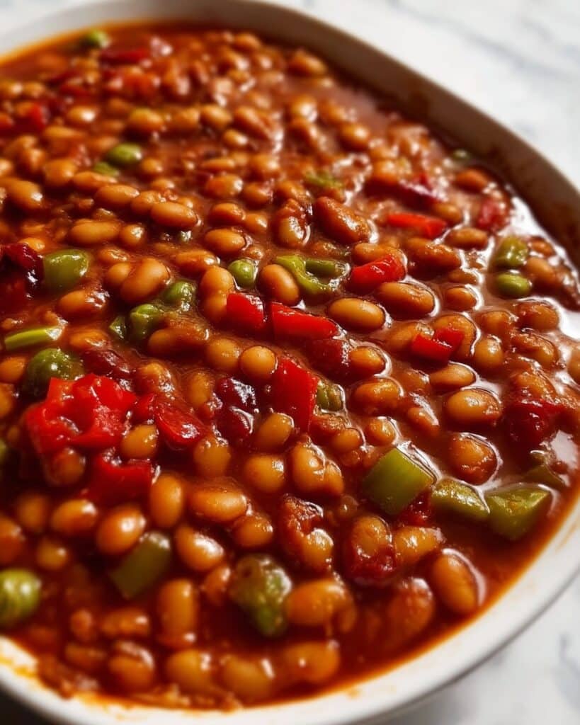 Spicy South African Chakalaka with Baked Beans Recipe