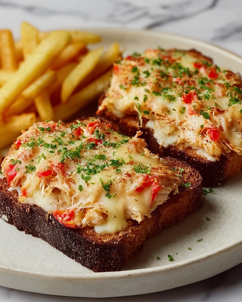 Easy & Quick Crab Melts Recipe