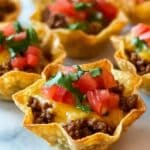 Crunchy Taco Cups Recipe