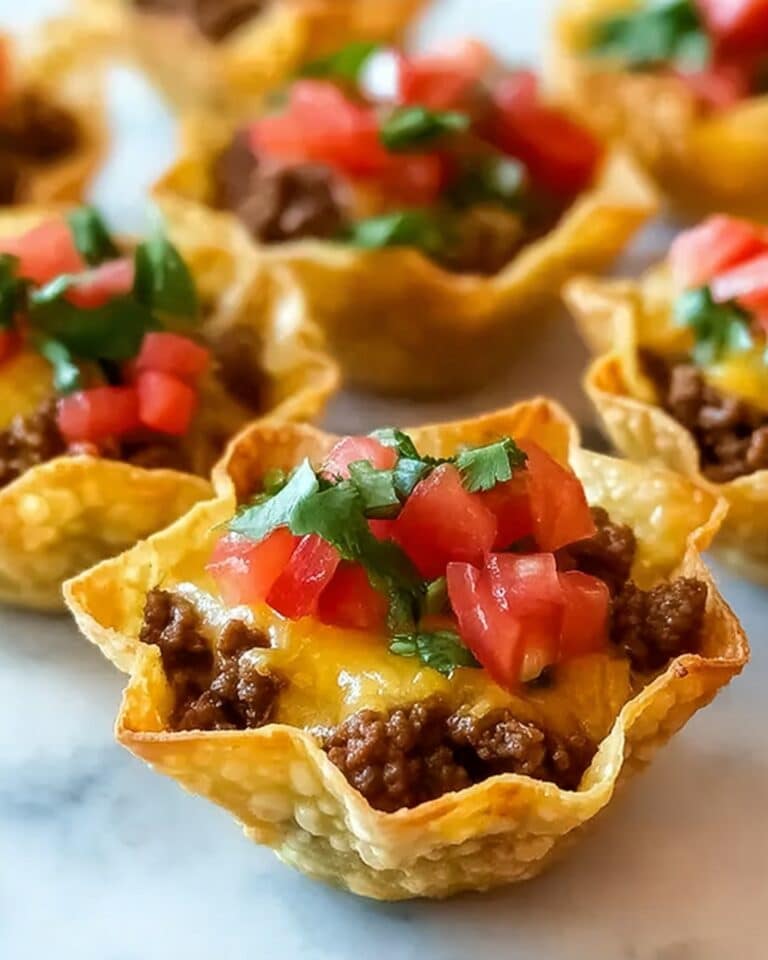 Crunchy Taco Cups Recipe