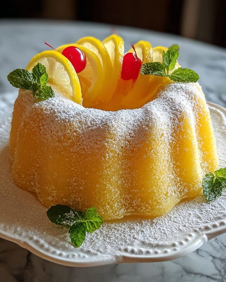 Extreme Lemon Bundt Cake Recipe