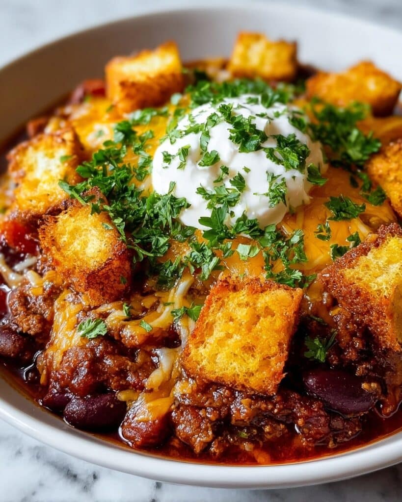 Cheesy One Pot Cowboy Casserole Recipe