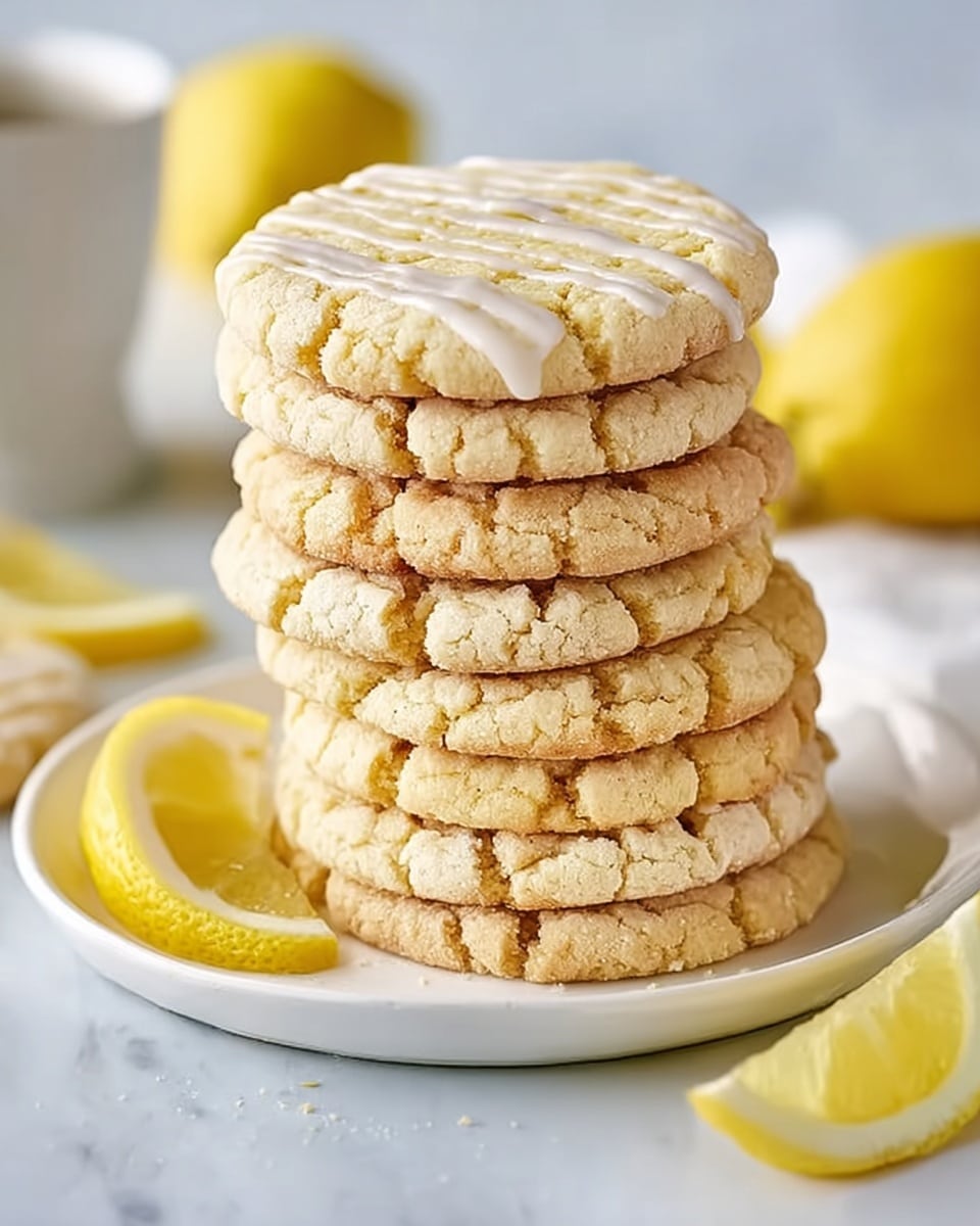 Gluten-Free Almond Flour Lemon Cookies Recipe