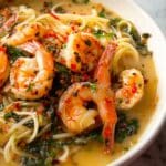 Thai Shrimp Coconut Noodle Soup Recipe