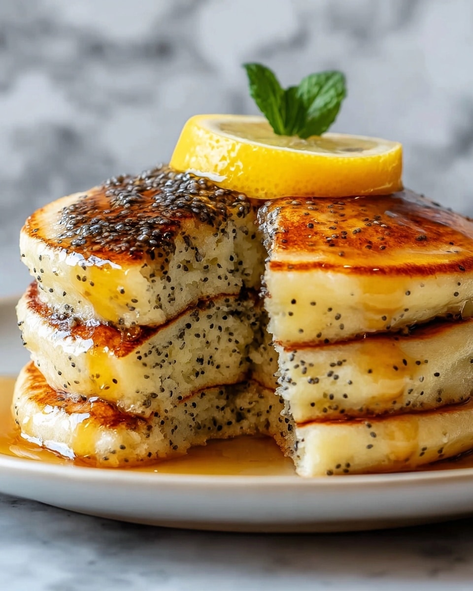 Lemon Poppy Seed Pancakes Recipe