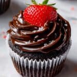 Chocolate-Covered Strawberry Cupcakes Recipe