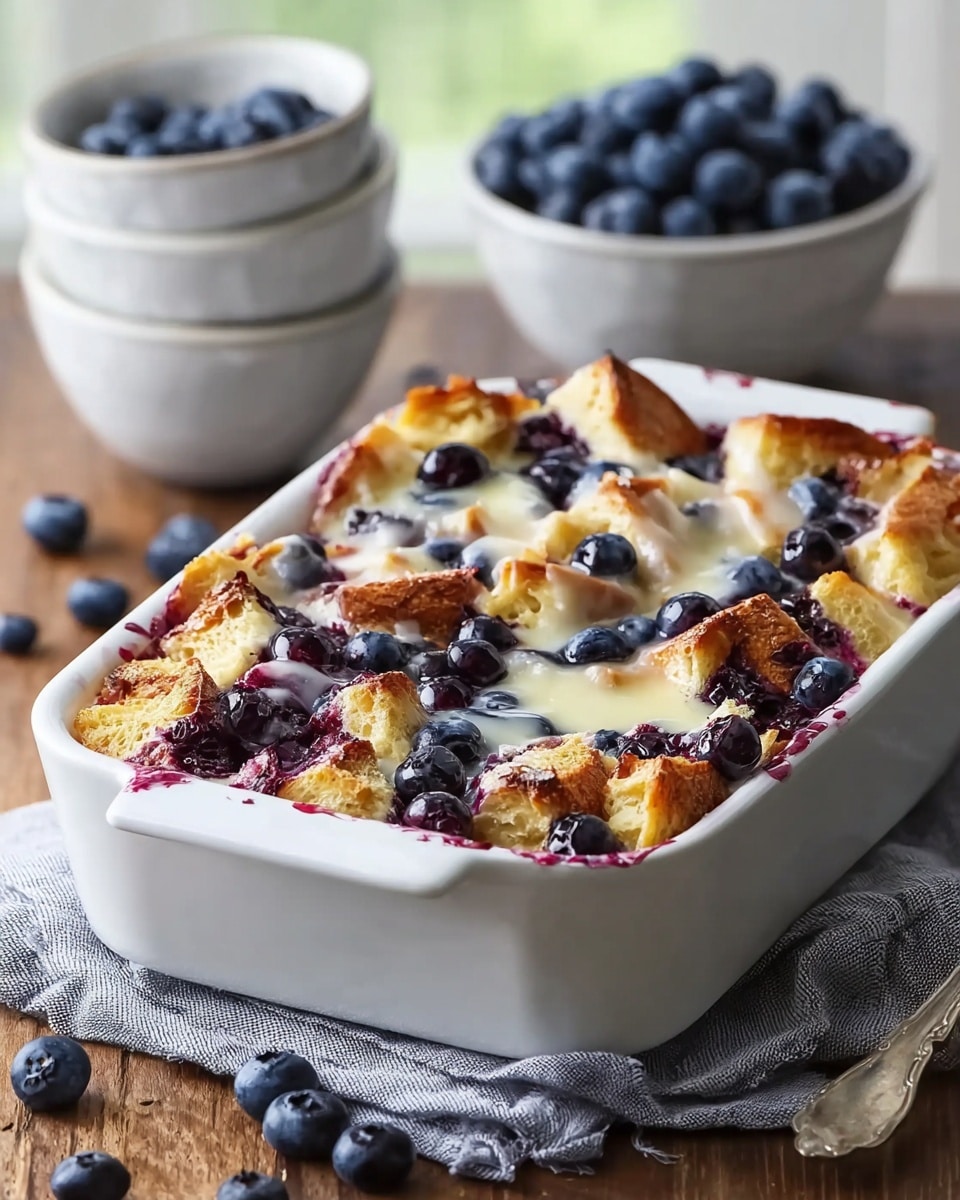 Blueberry French Toast Casserole Delight Recipe