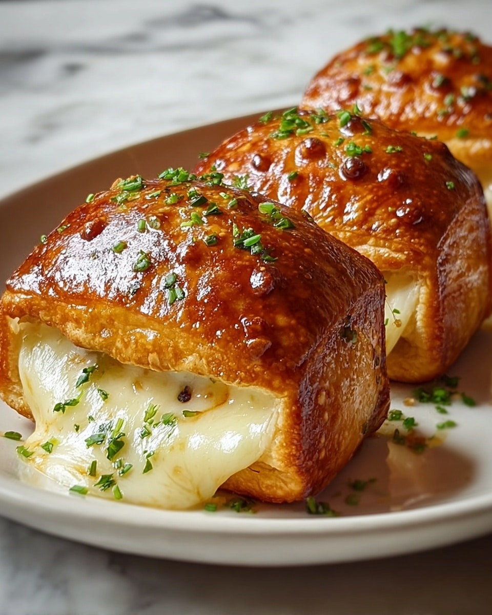 Chicken Alfredo Air Fryer Calzones Recipe