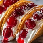 Cherry Cheesecake Tacos Recipe