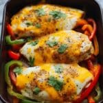 Cheesy Baked Fajita Chicken Recipe