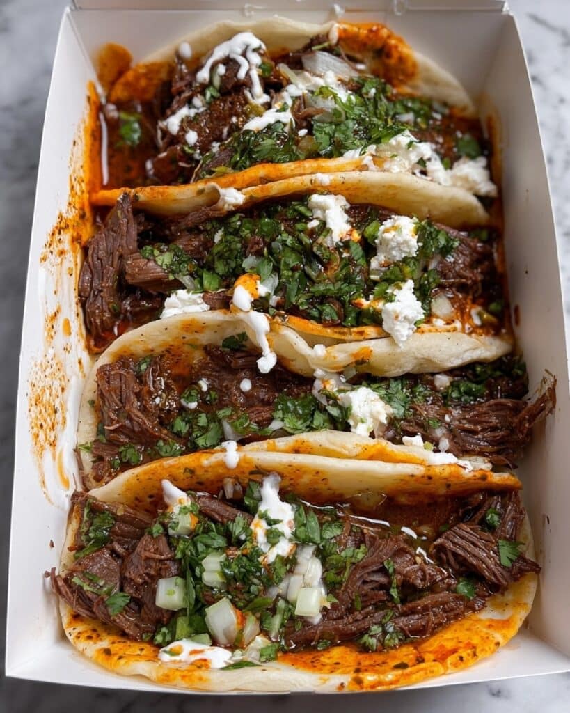 Smoked Quesa-Birria Taco Box Recipe