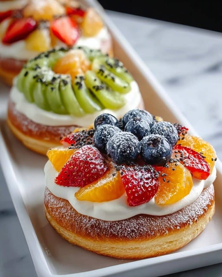 Healthy Breakfast for Kids: Bagel Fruit Pizzas Recipe