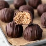 Chocolate-Coated Peanut Butter Rice Krispies Balls Recipe