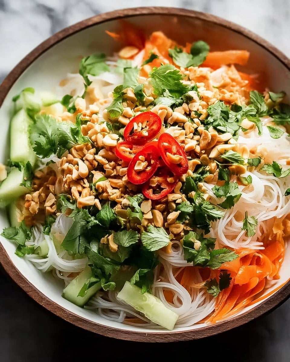 Vietnamese Vermicelli Noodle Salad Recipe