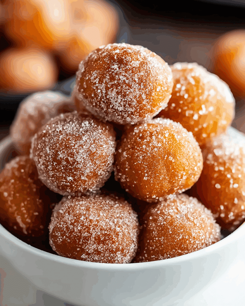 Apple Cider Doughnut Holes Recipe