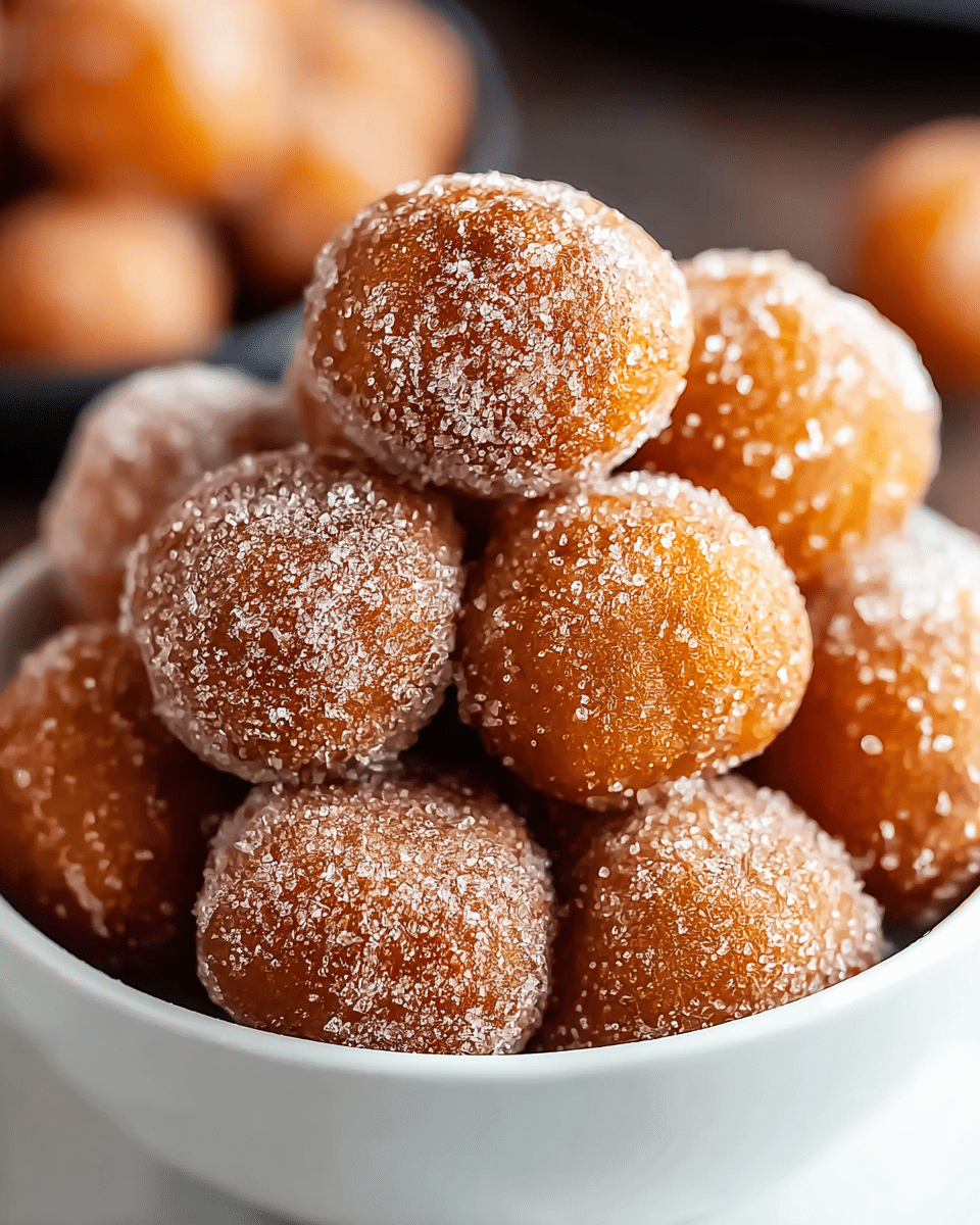 Apple Cider Doughnut Holes Recipe