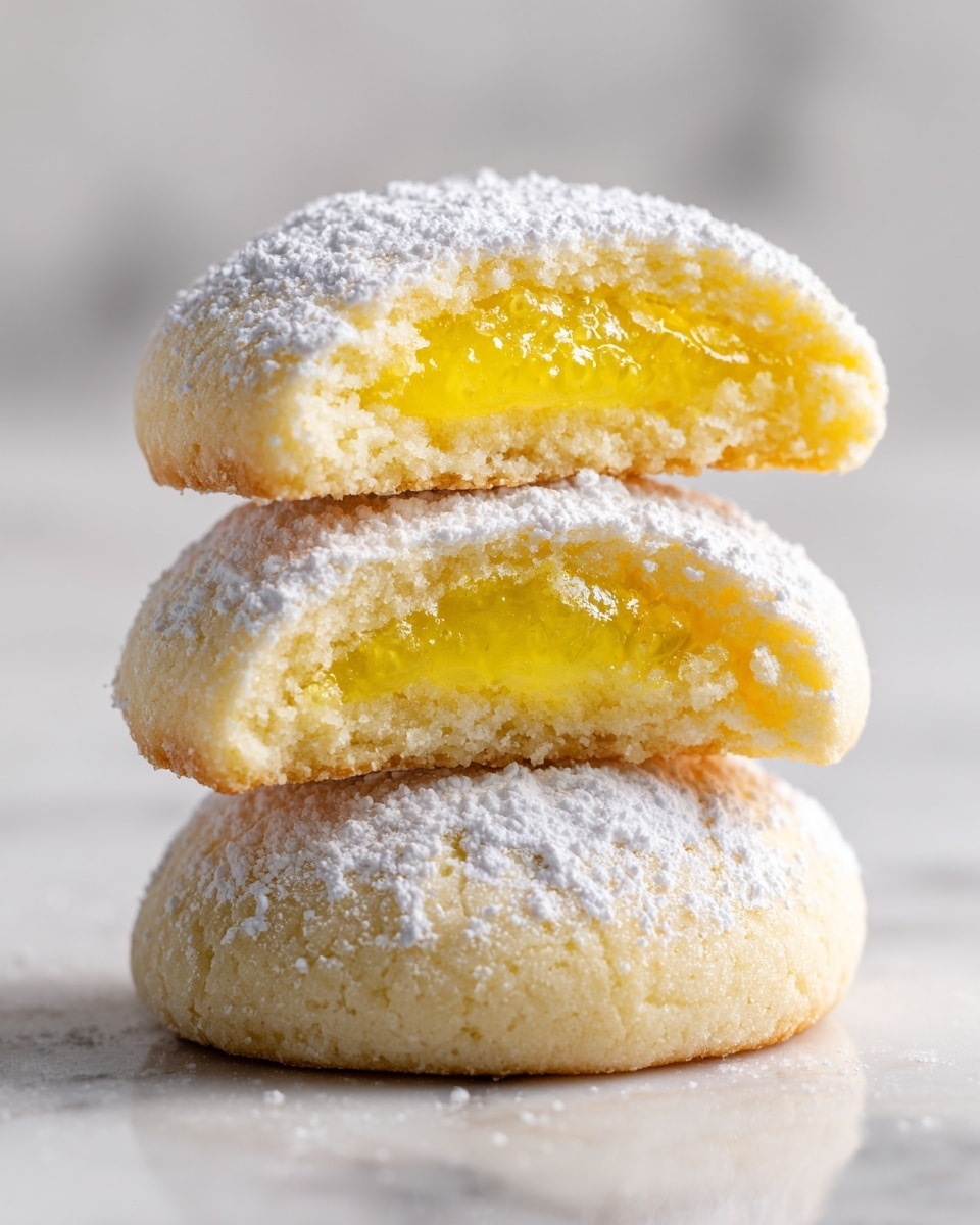 Zesty Lemon-Filled Cookies Recipe 6 Zesty Lemon-Filled Cookies Recipe - Recipe Image
