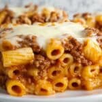 Cheesy Baked Beef Pasta Recipe