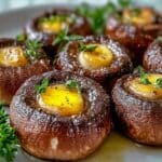 Garlic Butter Roasted Mushrooms Recipe