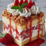 Strawberry Shortcake Cheesecake Recipe