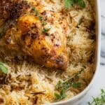 Oven-Baked Chicken and Rice Recipe