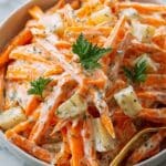 Creamy Carrot Salad with Raisins and Pineapple Recipe