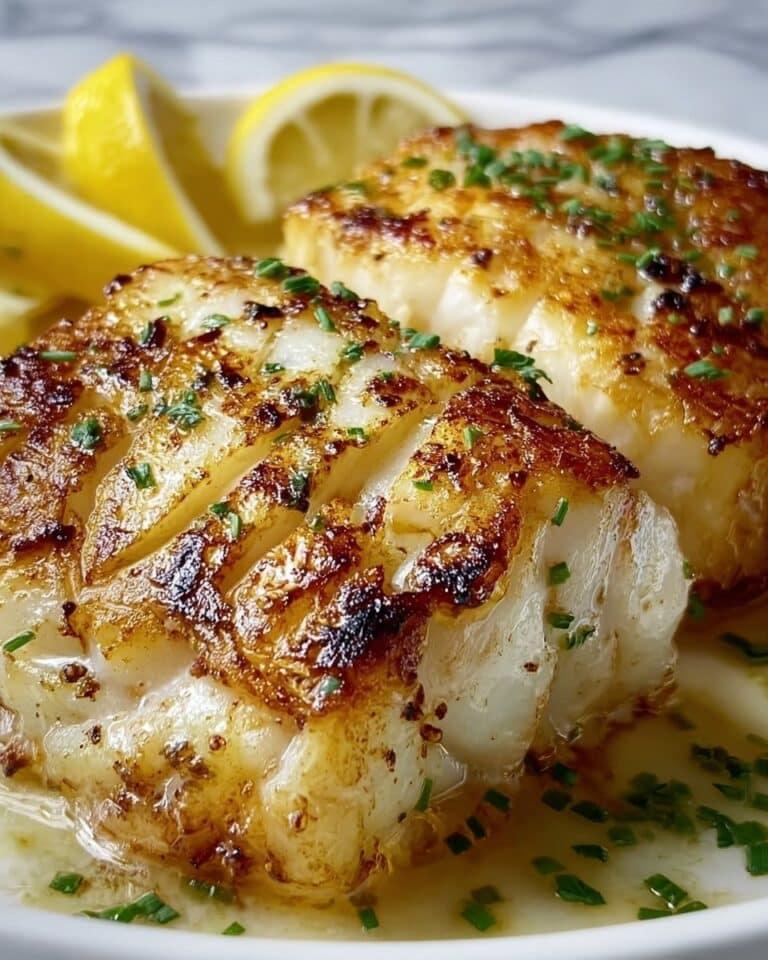 Lemon Butter Baked Cod Recipe