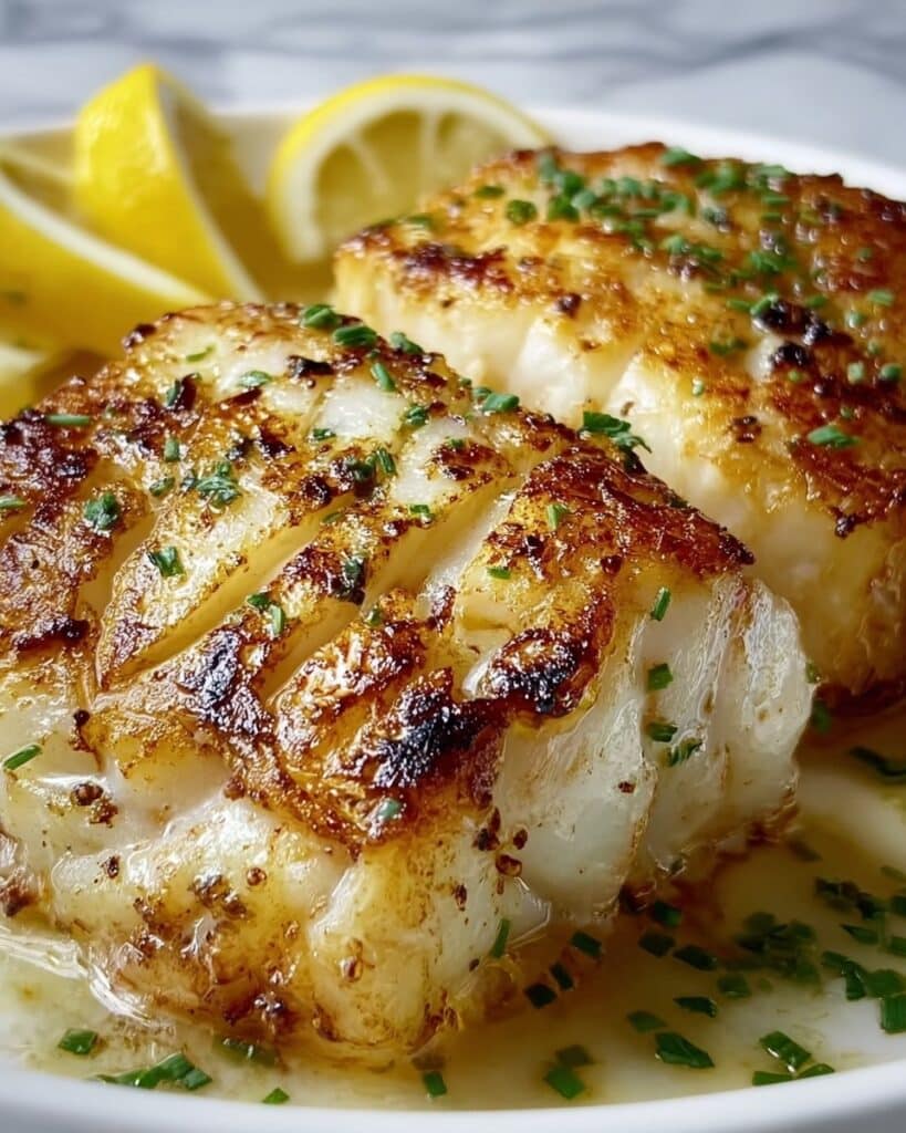Lemon Butter Baked Cod Recipe