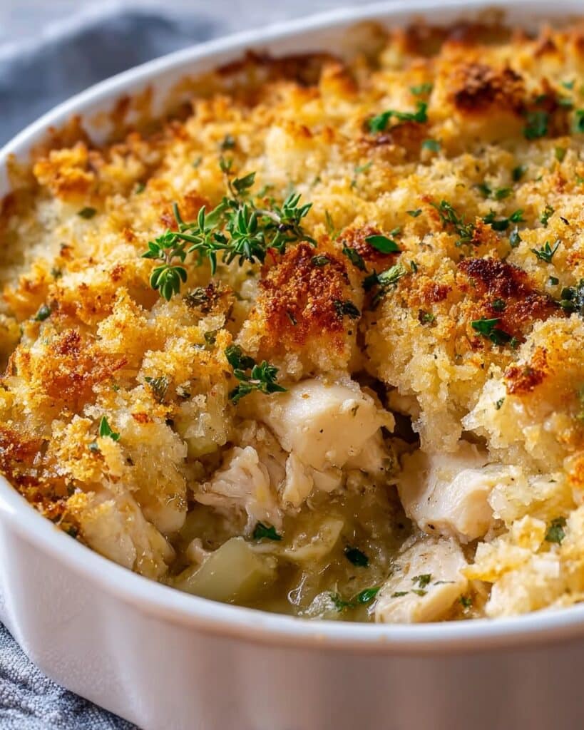 Chicken and Stuffing Casserole Recipe