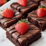 Chocolate-Covered Strawberry Brownies Recipe