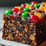 Traditional Christmas Fruit Cake Recipe