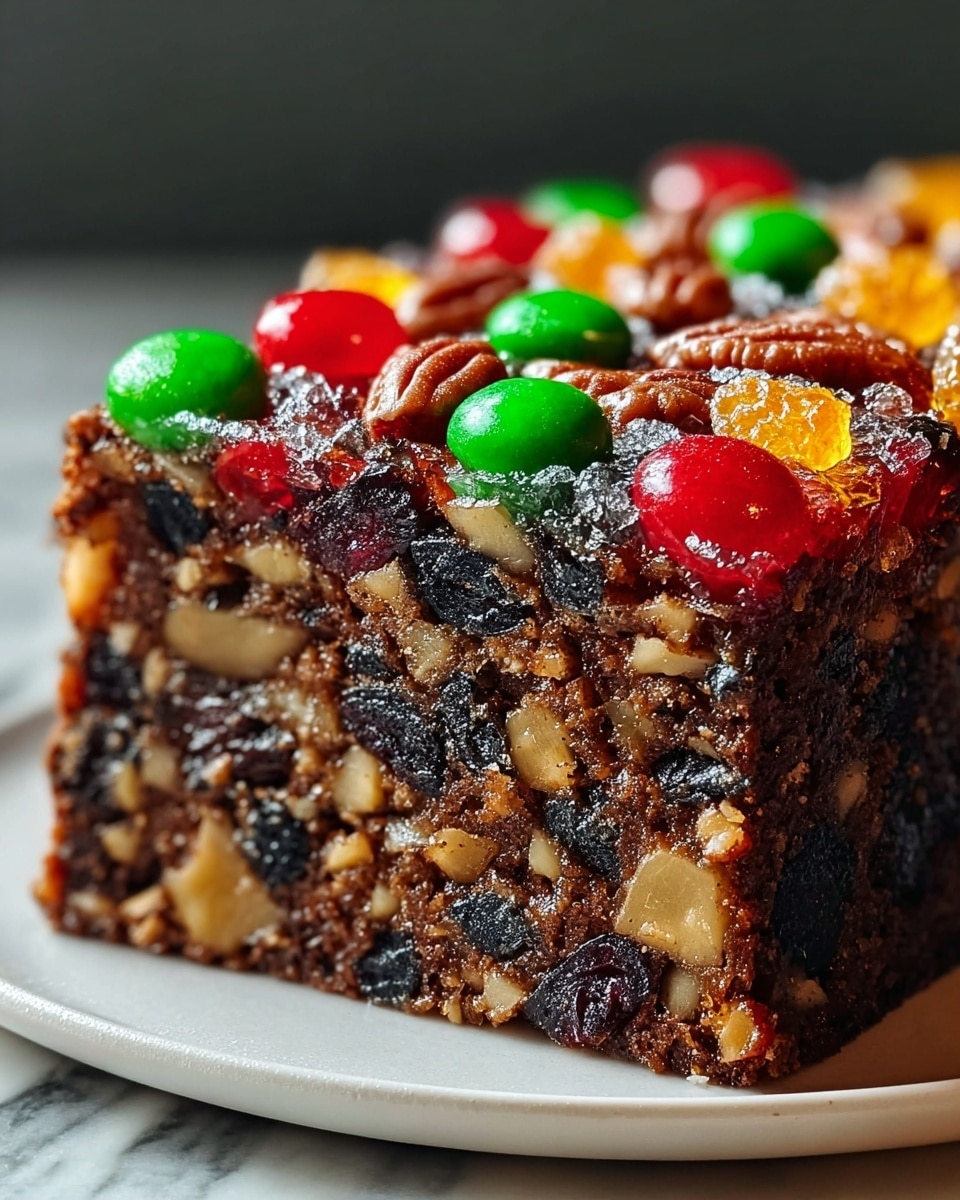 Traditional Christmas Fruit Cake Recipe