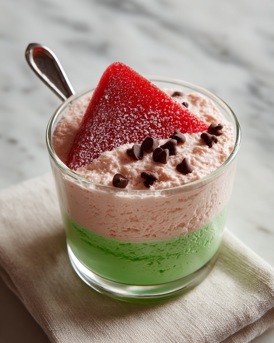 Watermelon Pudding Cups: A Refreshing Summer Treat Recipe - Recipe Image
