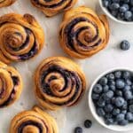 Homemade Blueberry Cruffins Recipe