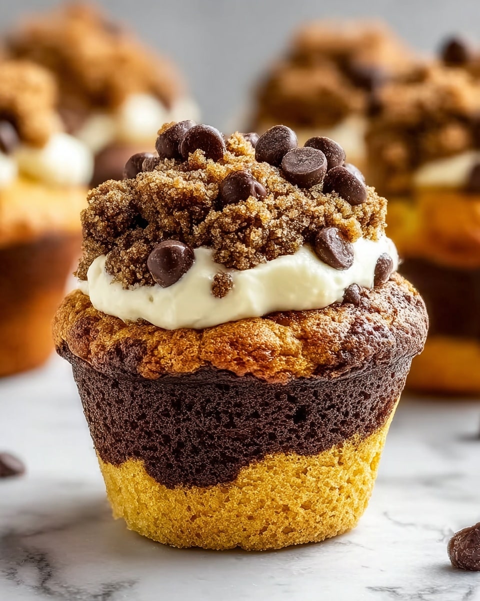 Pumpkin Cream Cheese Chocolate Chip Muffins Recipe
