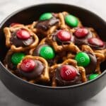 Pretzel Rolo M&M Bites Recipe