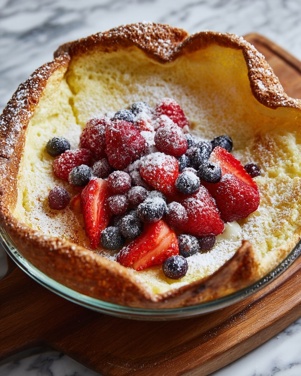 Baked German Pancake (Dutch Baby) Recipe - Recipe Image