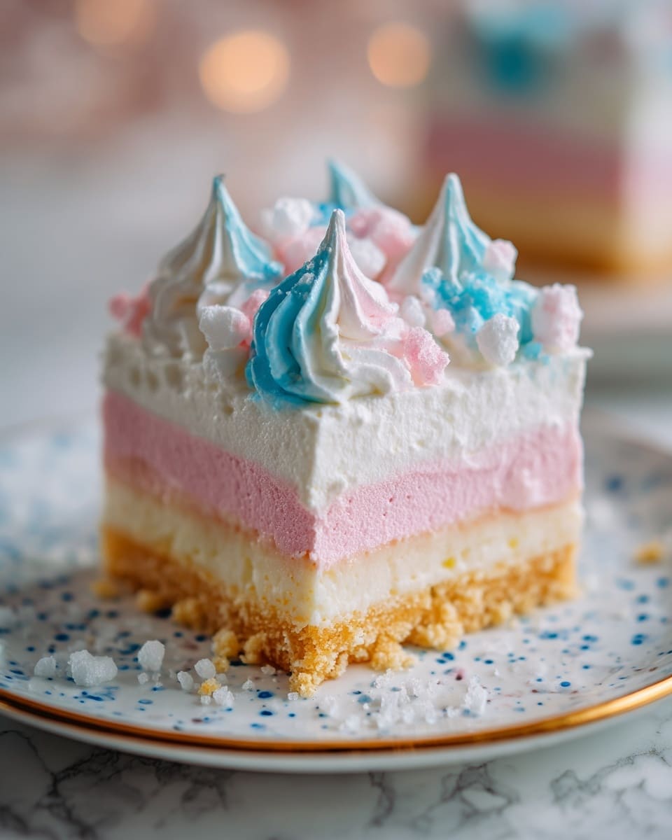 Cotton Candy Cheesecake Recipe - Recipe Image