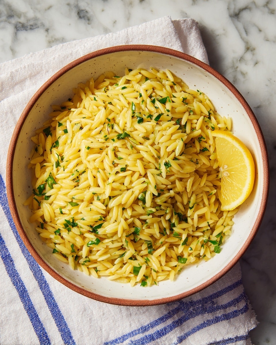 Greek Orzo Salad Recipe - Recipe Image