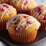 Juicy Strawberry Yogurt Muffins Recipe