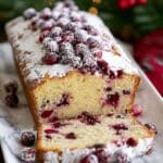 Christmas Cranberry Pound Cake Recipe