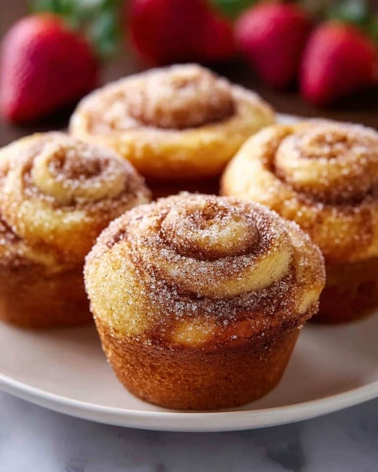 Baked Cinnamon Sugar French Toast Muffins Recipe