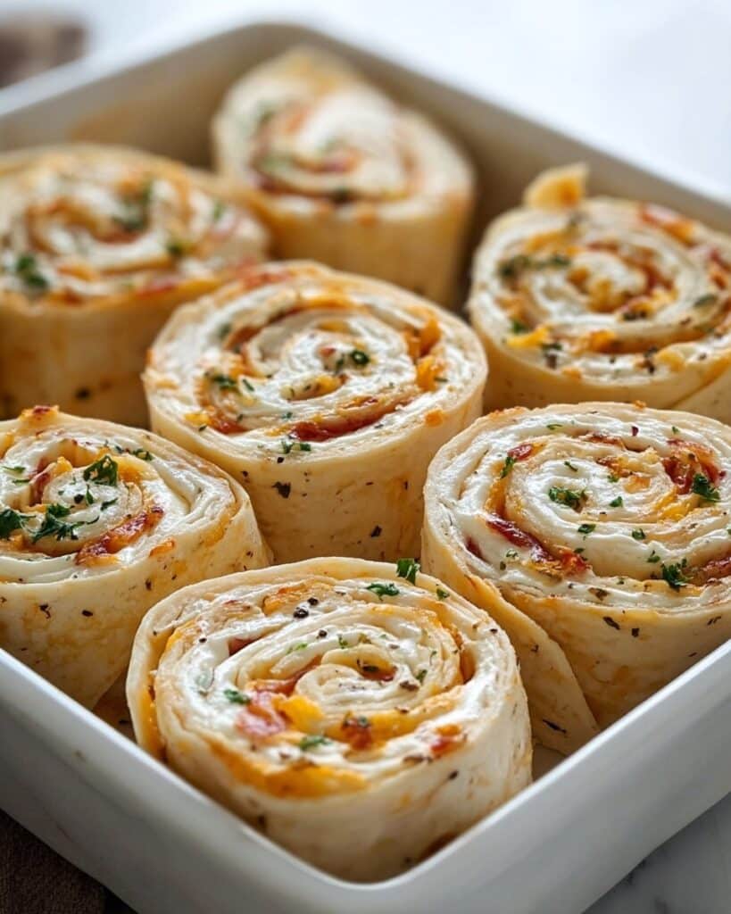 Turkey and Cheese Pinwheels Recipe