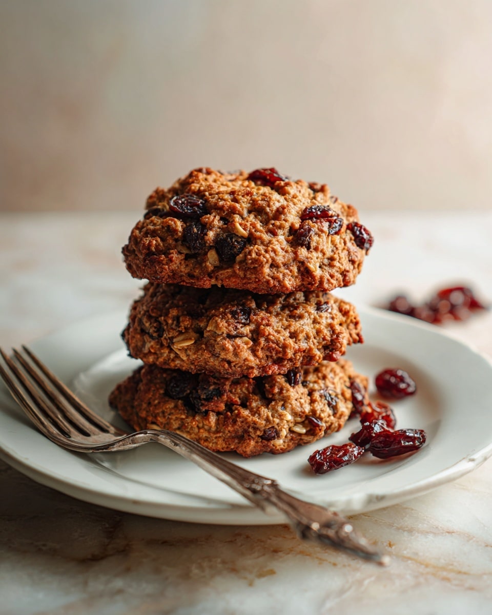 Vegan Oatmeal Raisin Cookies Recipe - Recipe Image