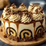 Coffee Cake Roll with Kahlúa-Stabilized Whipped Cream Recipe