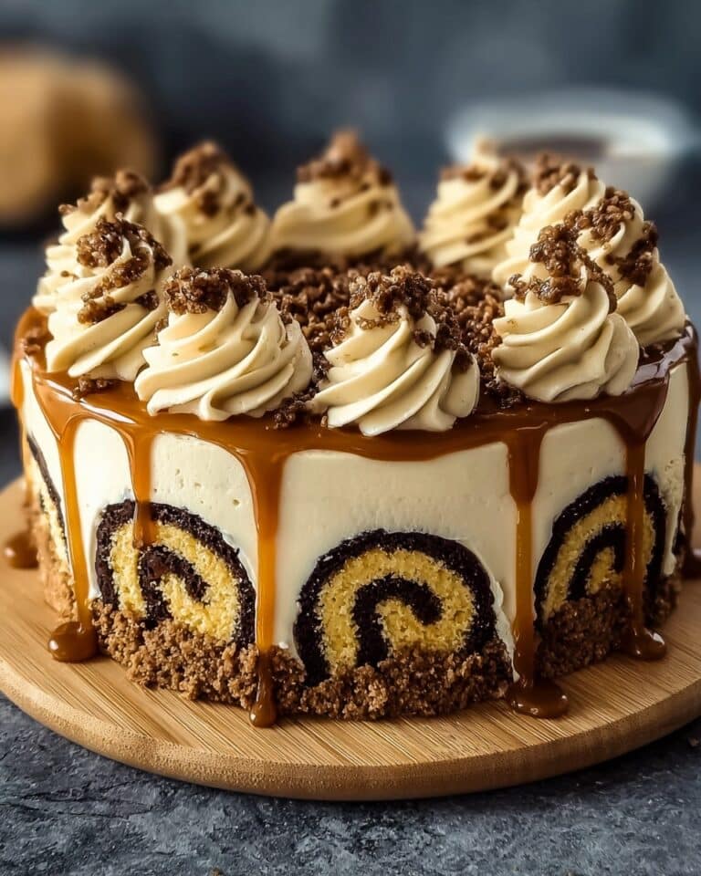 Coffee Cake Roll with Kahlúa-Stabilized Whipped Cream Recipe