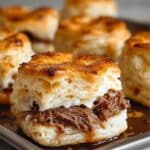 Baked French Dip Biscuits Recipe