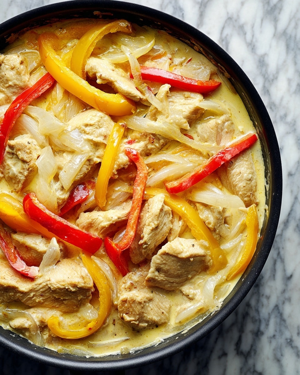 Creamy Pepperoncini Chicken Recipe - Recipe Image