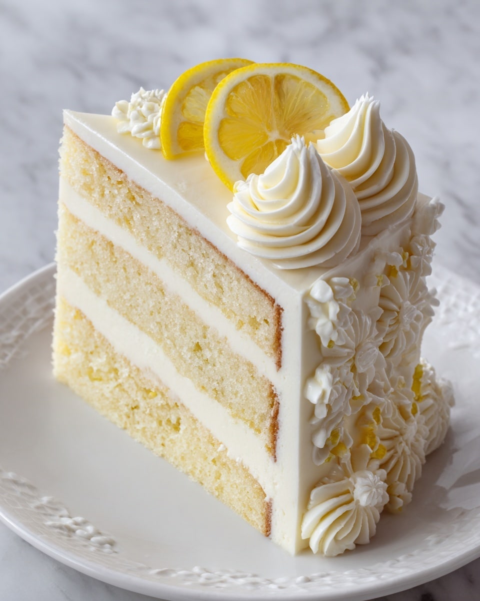 Italian Lemon Cream Cake Recipe 6 Italian Lemon Cream Cake Recipe - Recipe Image