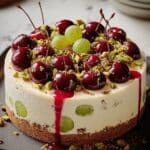 Luscious Lemon-Lime Cherry Pistachio Cheesecake Recipe